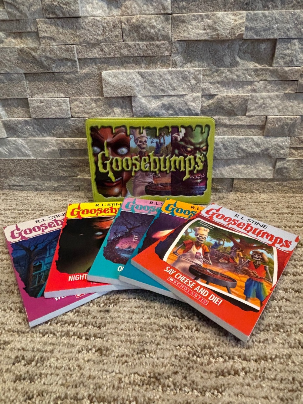 Goosebumps Retro Scream Collection: Limited Edition Tin With 5 Classic Books